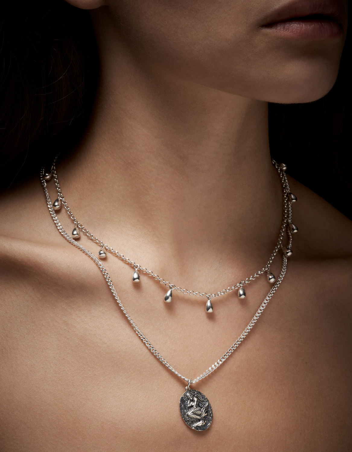 The Siren Medallion Necklace-image-1