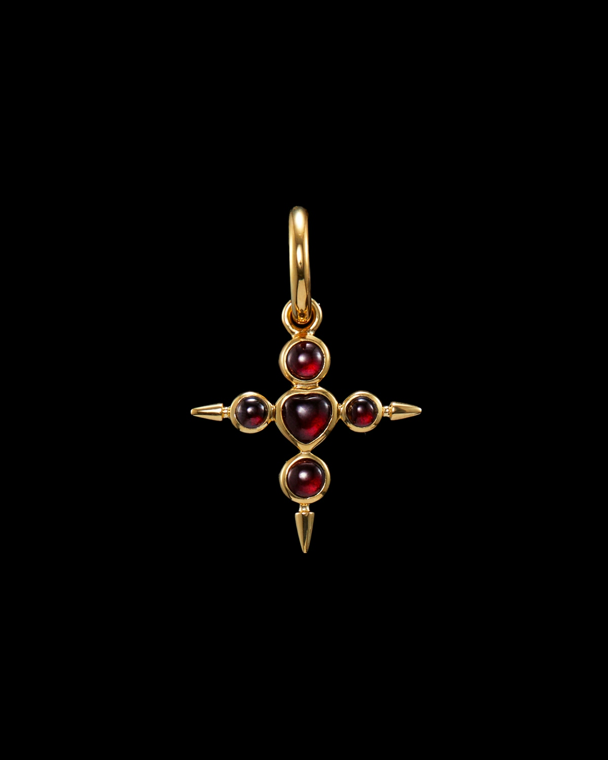 Empress Garnet Earring-image-0