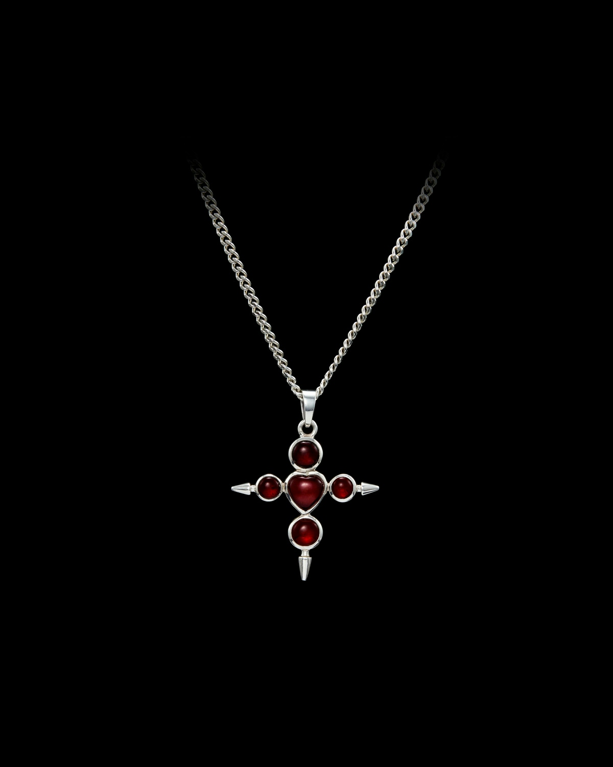 Empress Garnet Necklace-image-0