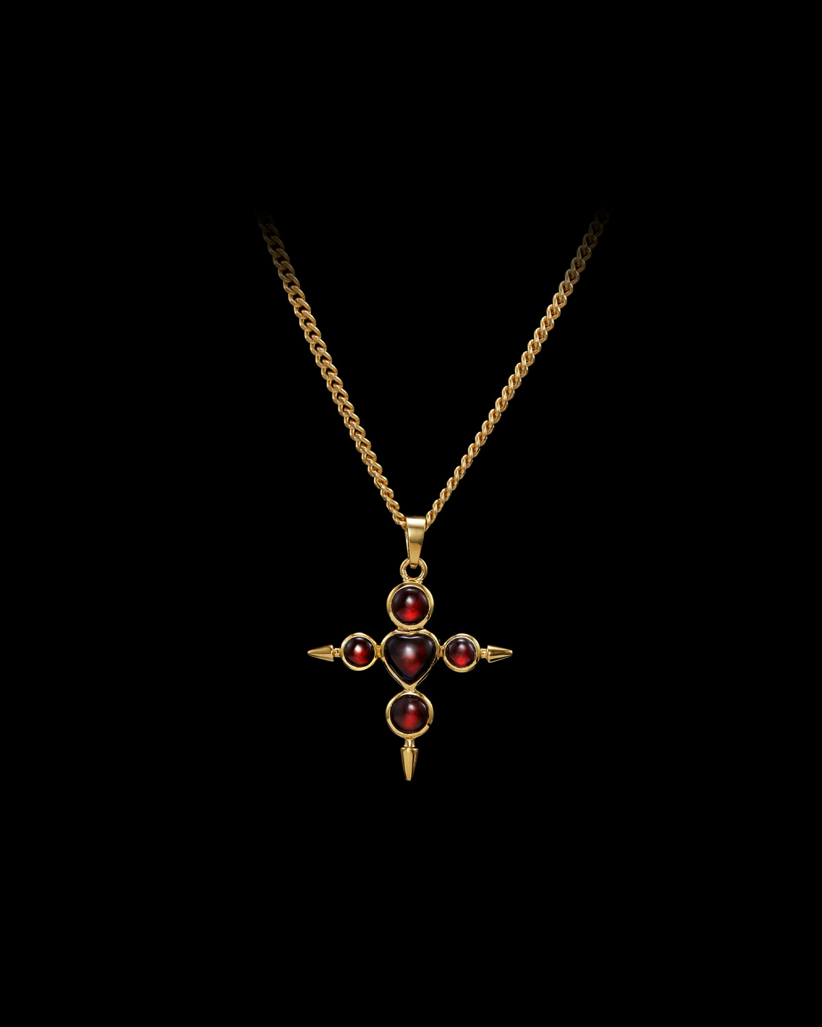 Empress Garnet Necklace-image-0