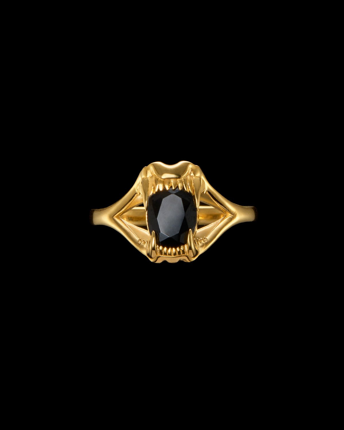 Tiny Jaw Stone Ring-image-0