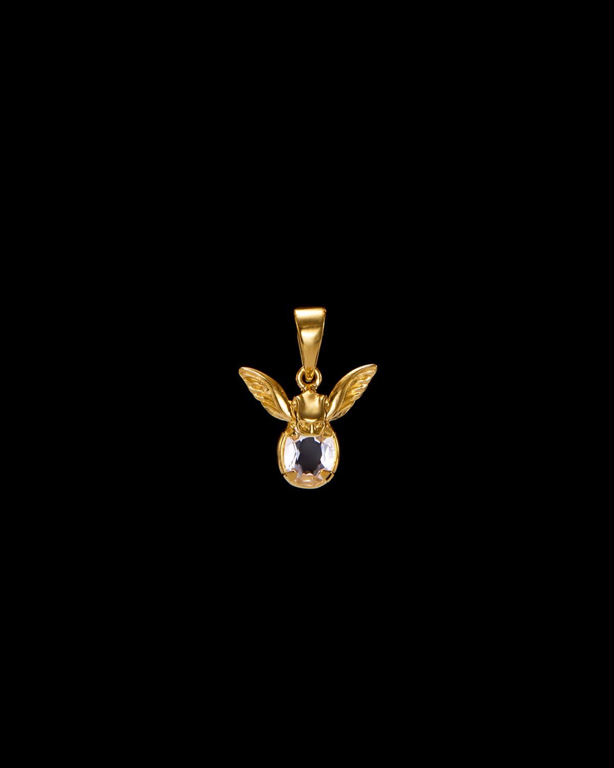 Tiny Gargoyle Charm-image-0