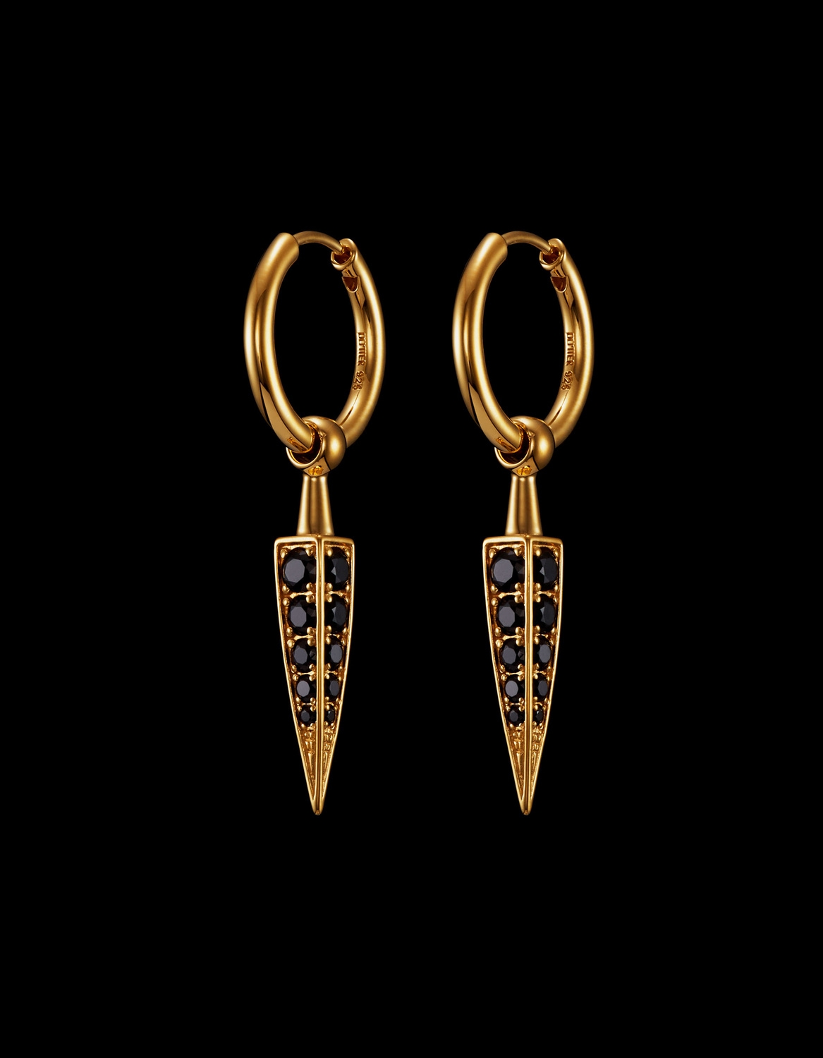 Poison Arrow Pavé Earring-image-1