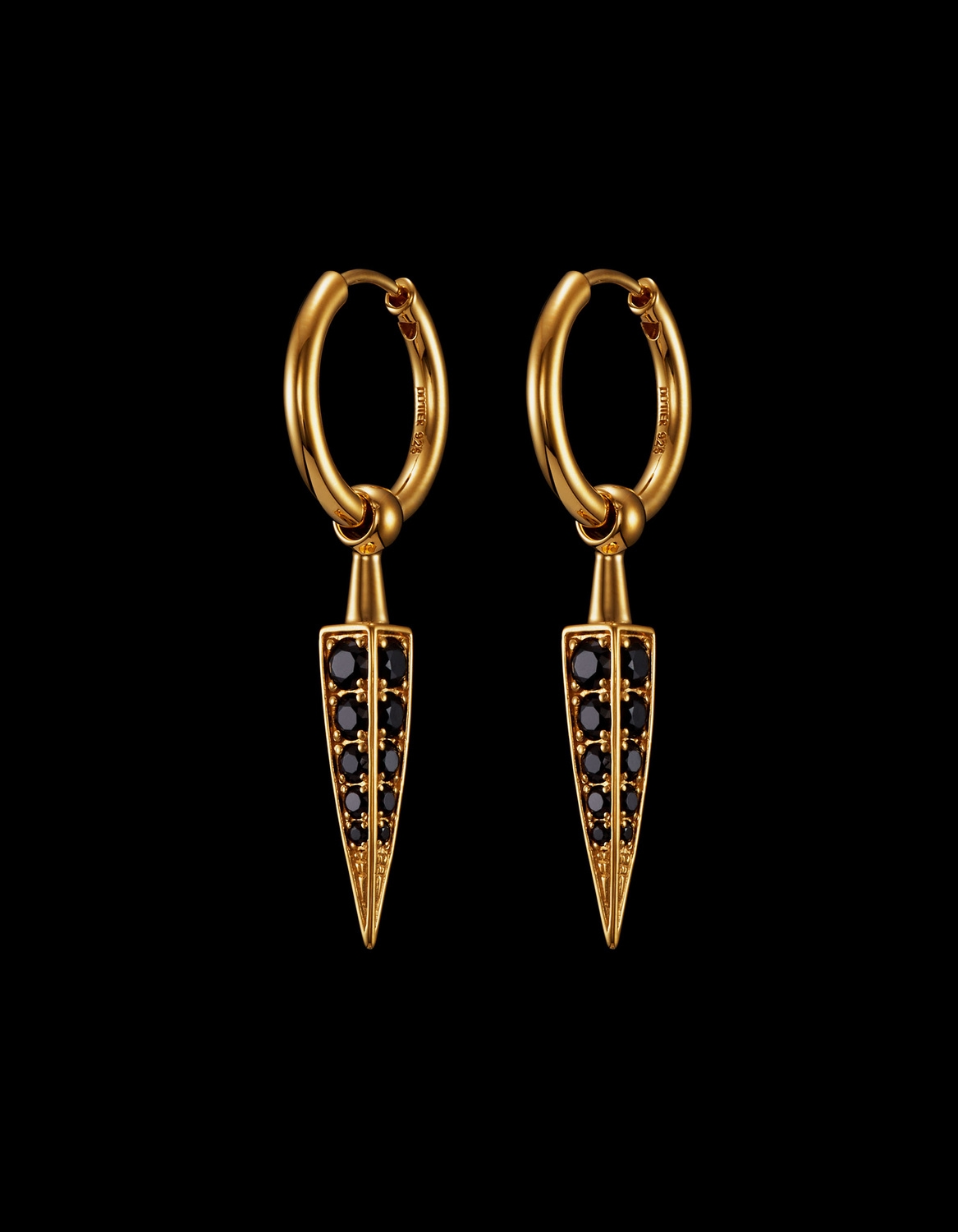 Poison Arrow Pavé Earring-image-1