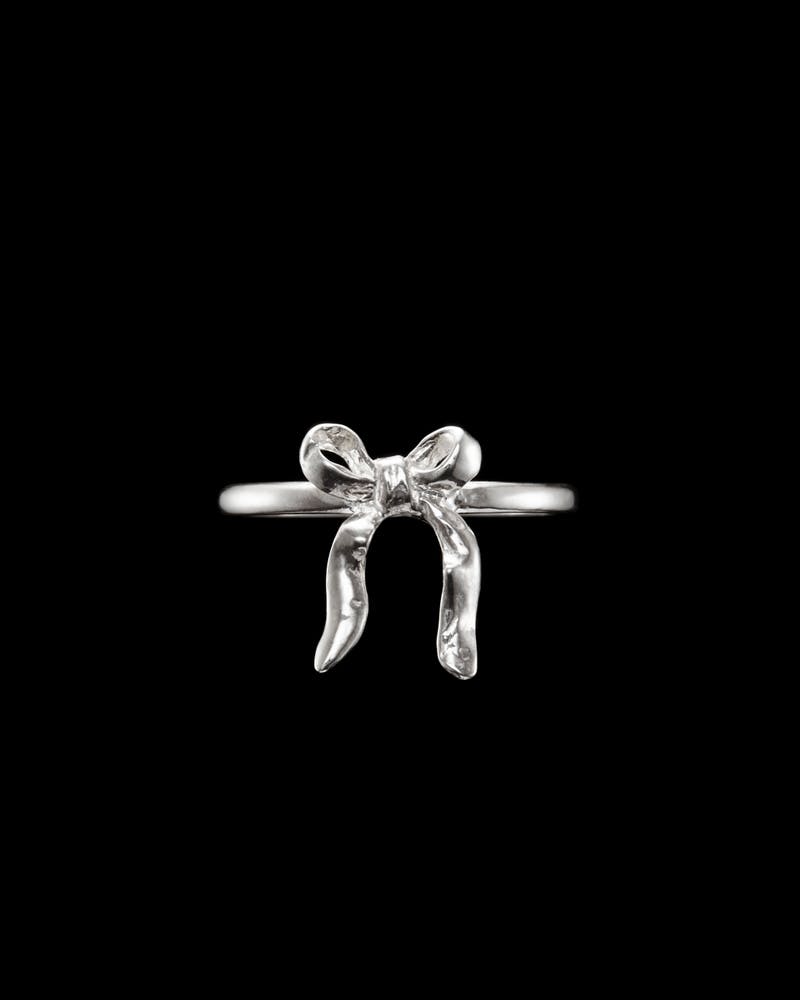 Bow Ring - Silver