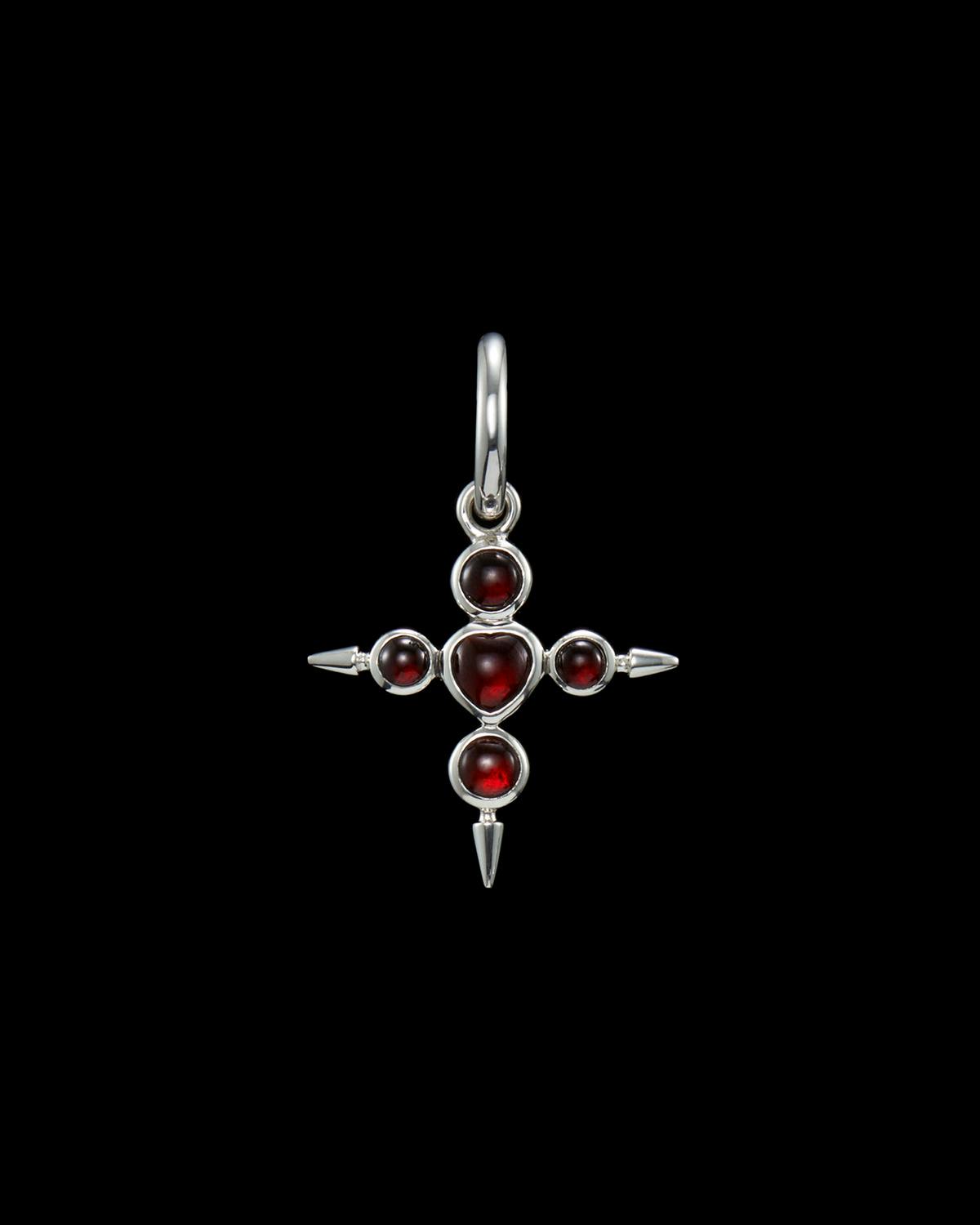 Empress Garnet Earring