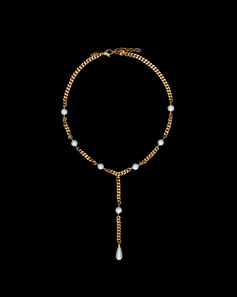 Gold-plated Silver - Freshwater Pearls & Glass Pearl