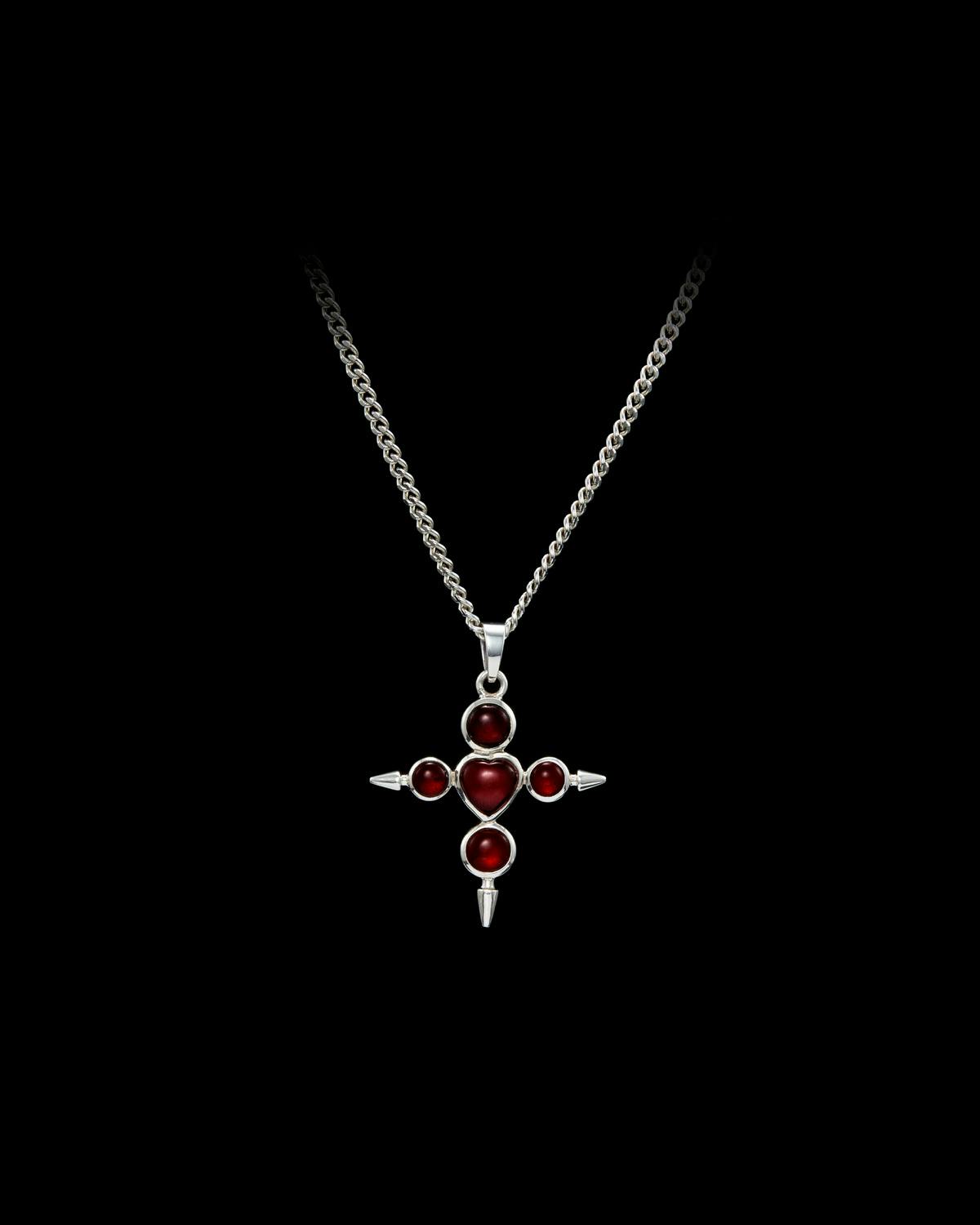 Empress Garnet Necklace