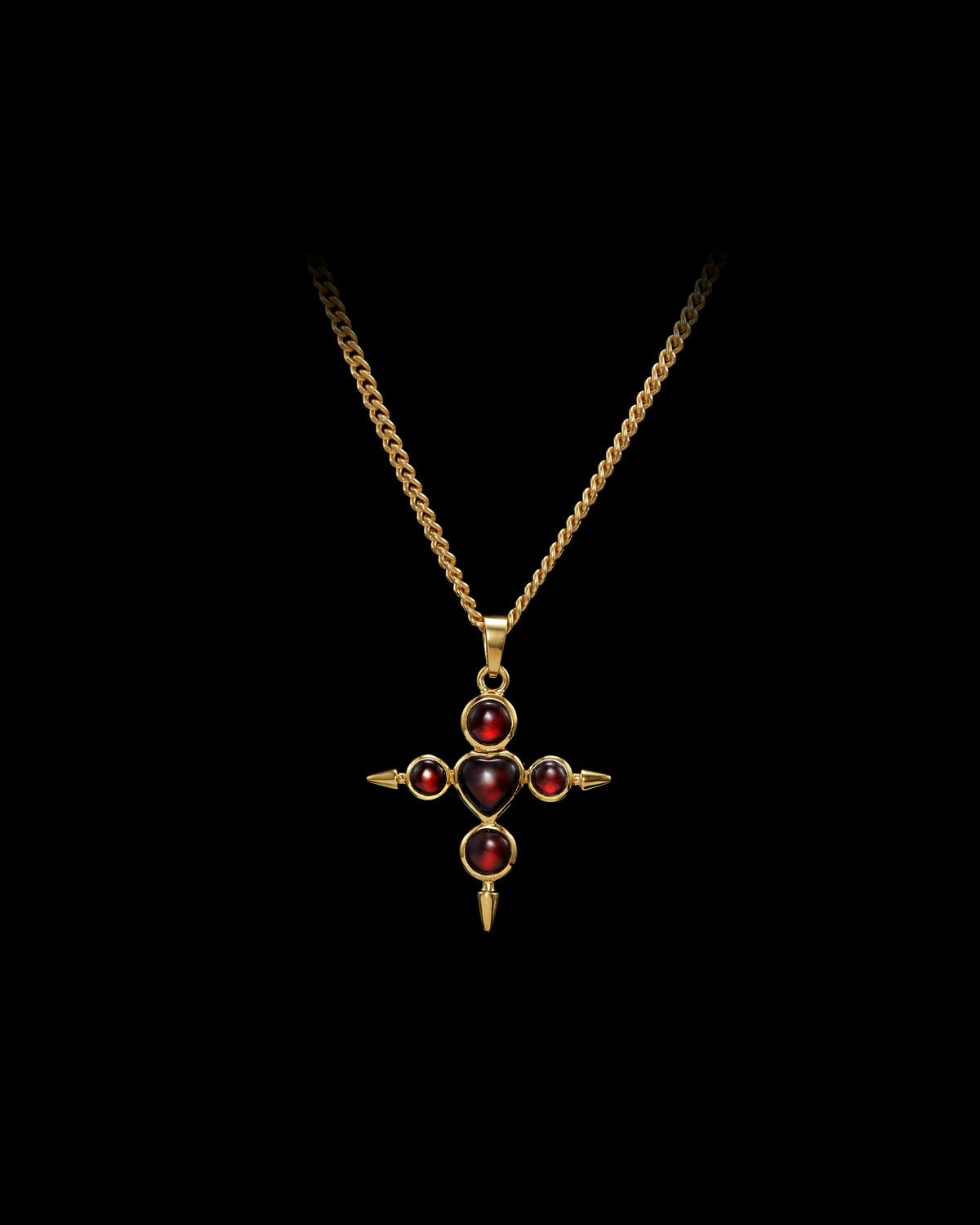 Empress Garnet Necklace