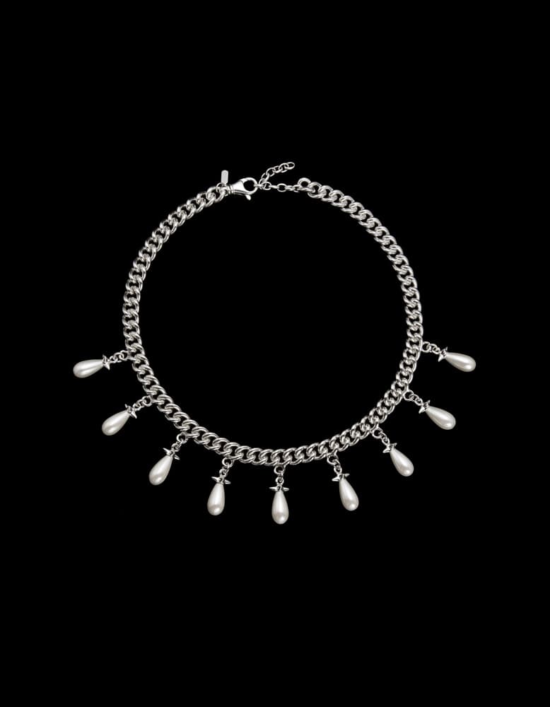 Silver - Glass Pearl