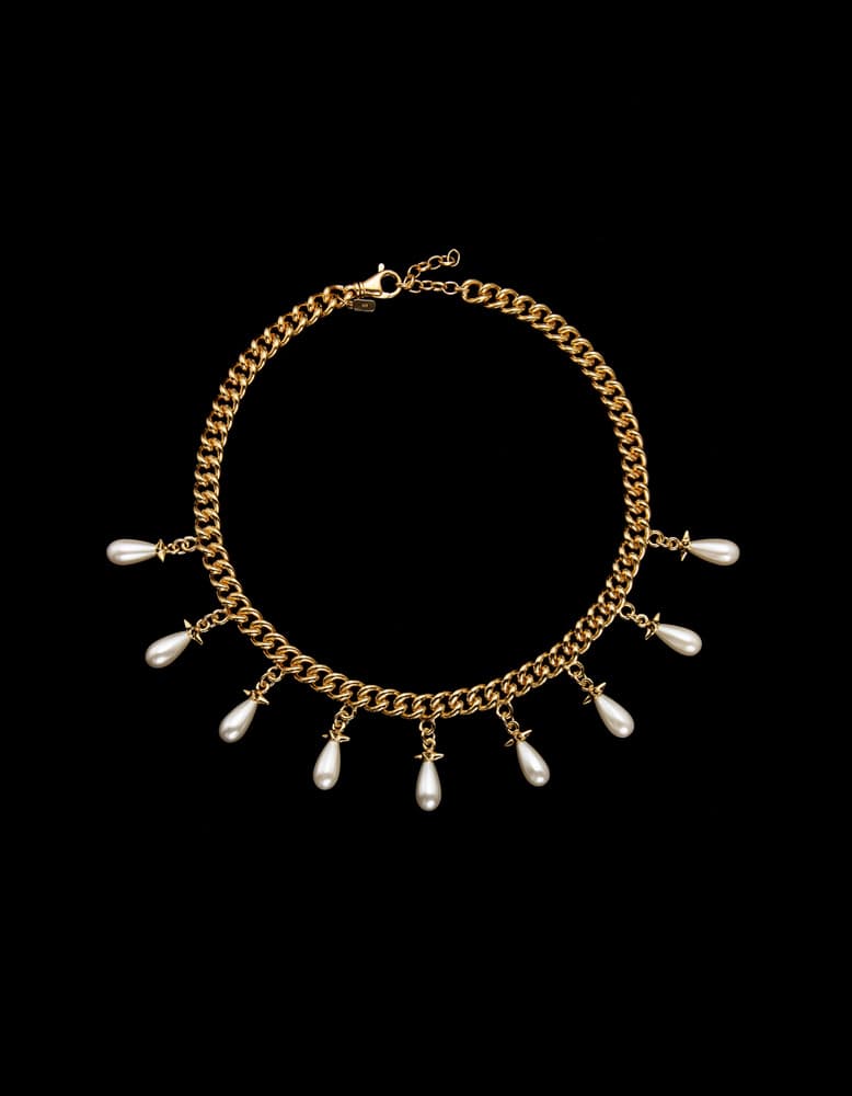 Gold-plated Silver - Glass Pearl