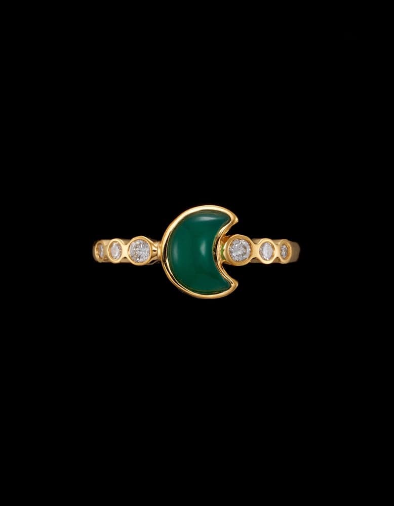 18K Yellow Gold - Various stones