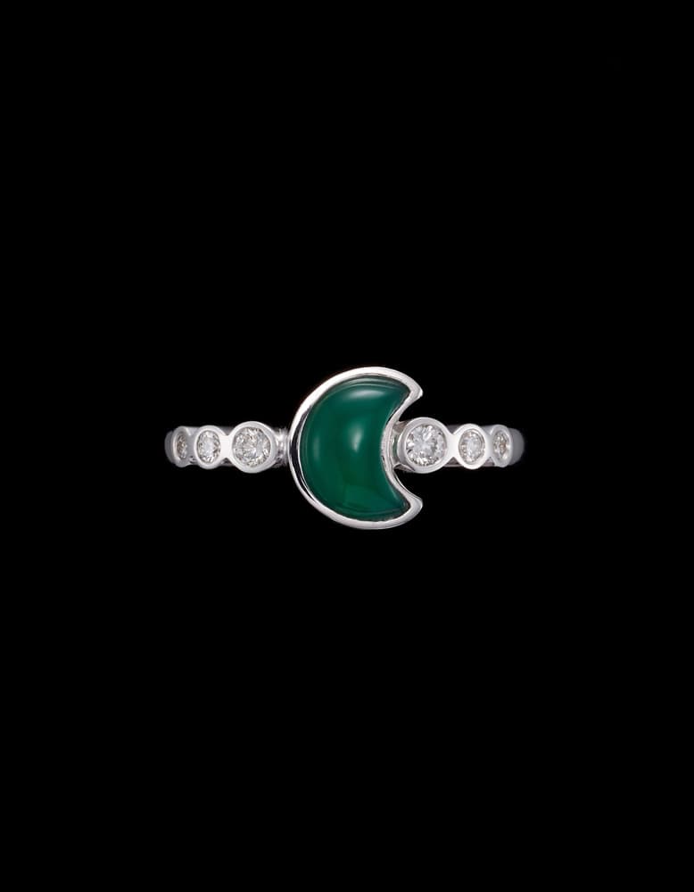 18K White Gold - Various stones