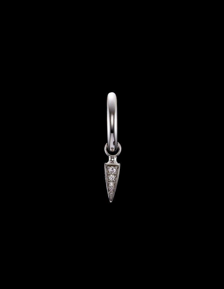 Tiny Poison Arrow Diamond Earring
