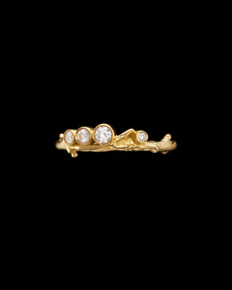 18K Yellow Gold - G/VS Diamond