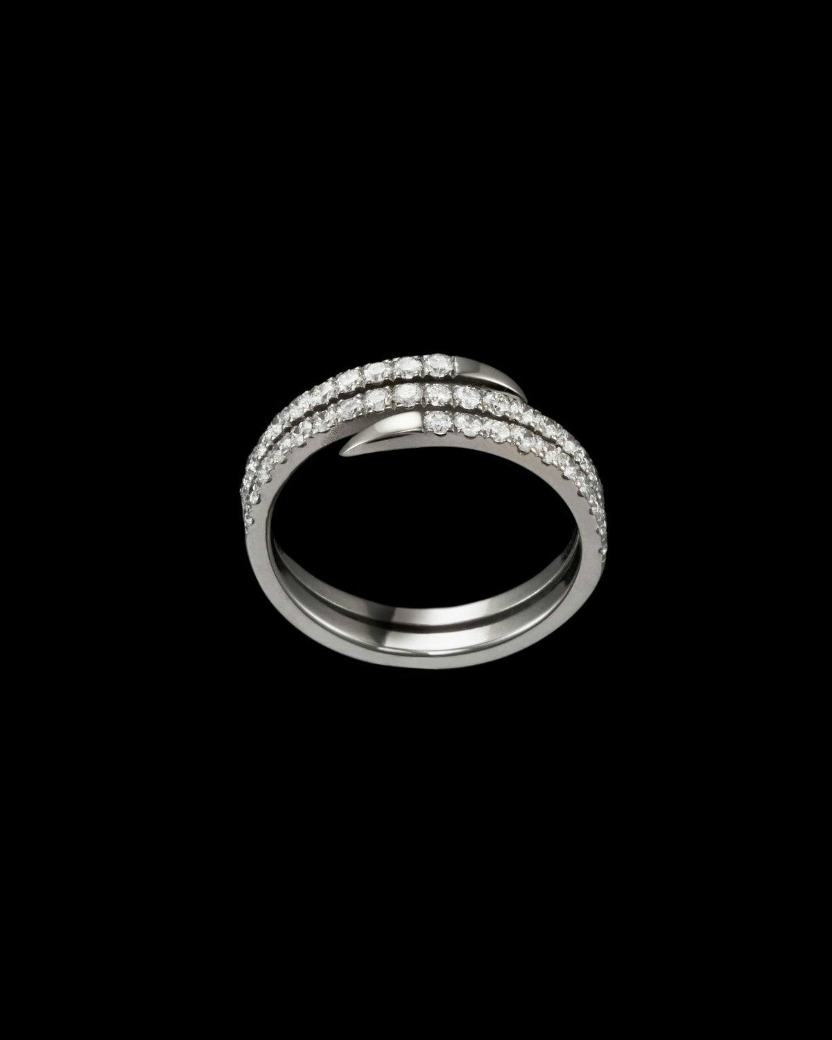 Dragons Tail Diamond Ring-image-1