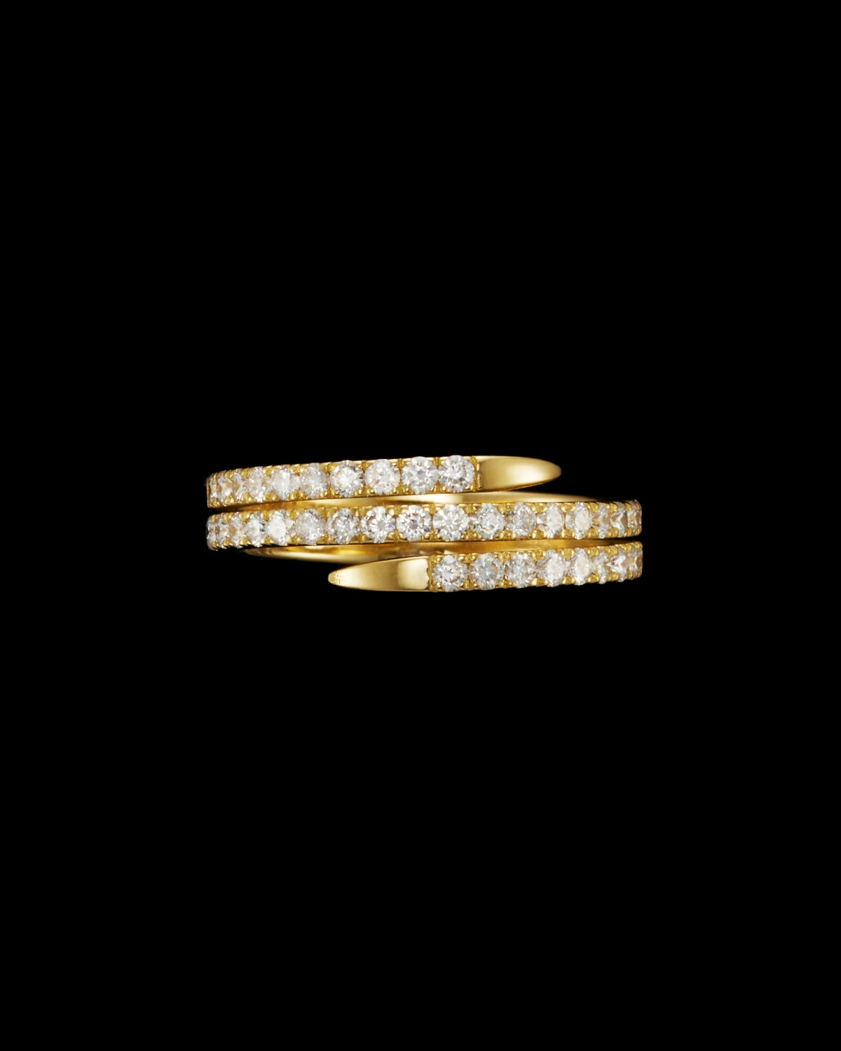 Dragons Tail Diamond Ring-image-0