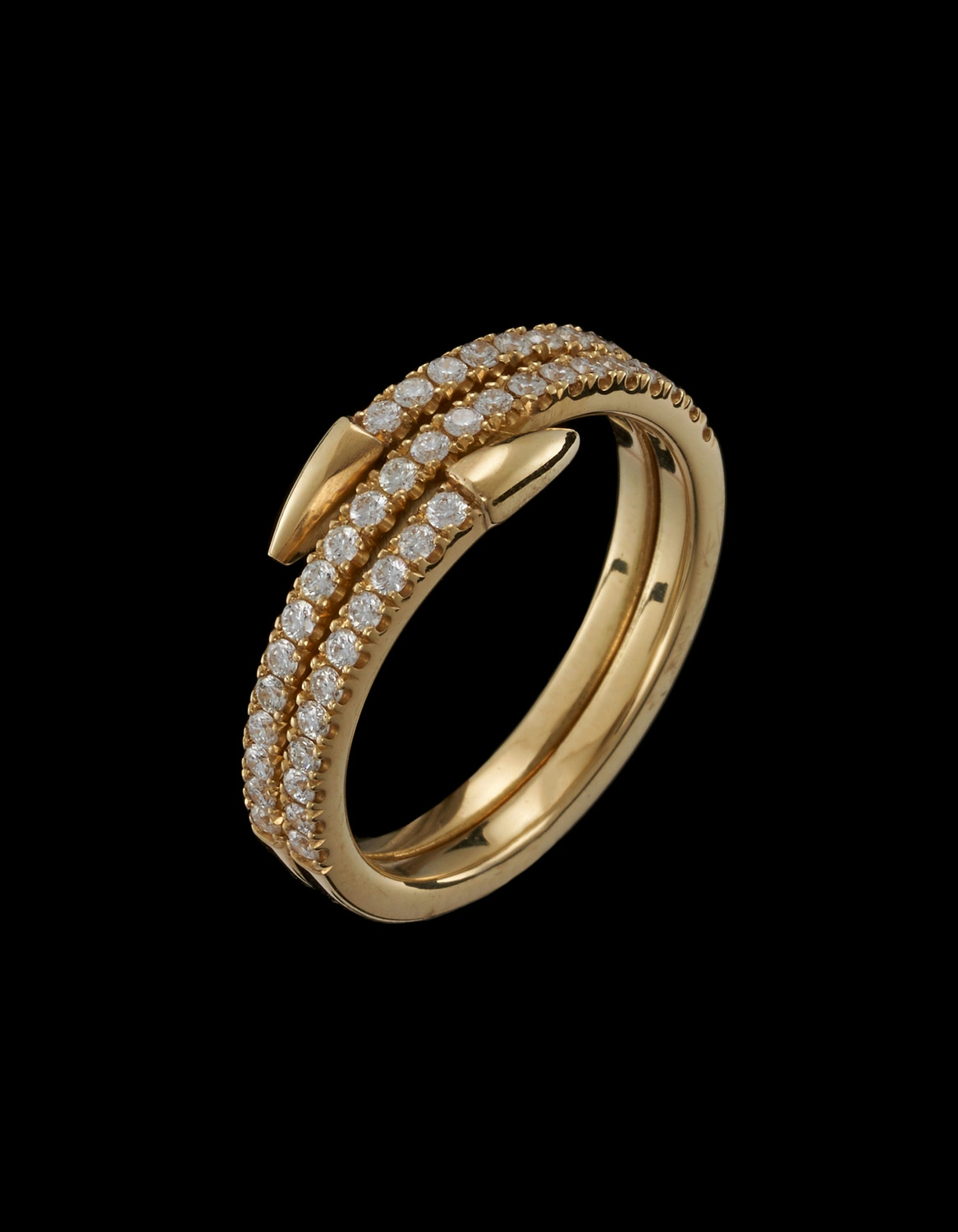Dragons Tail Diamond Ring-image-2