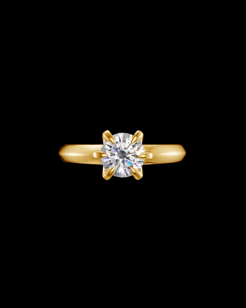 18K Yellow Gold - 1.5 CT G/VS Diamond