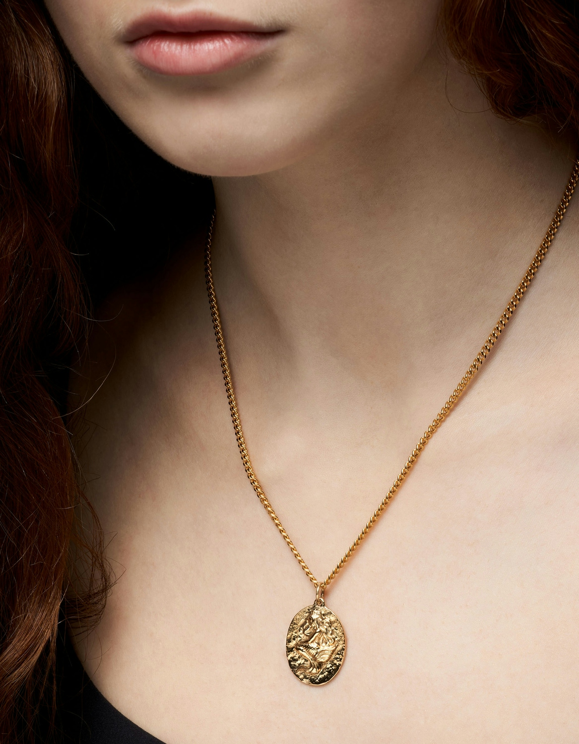 The Siren Medallion Necklace-image-1