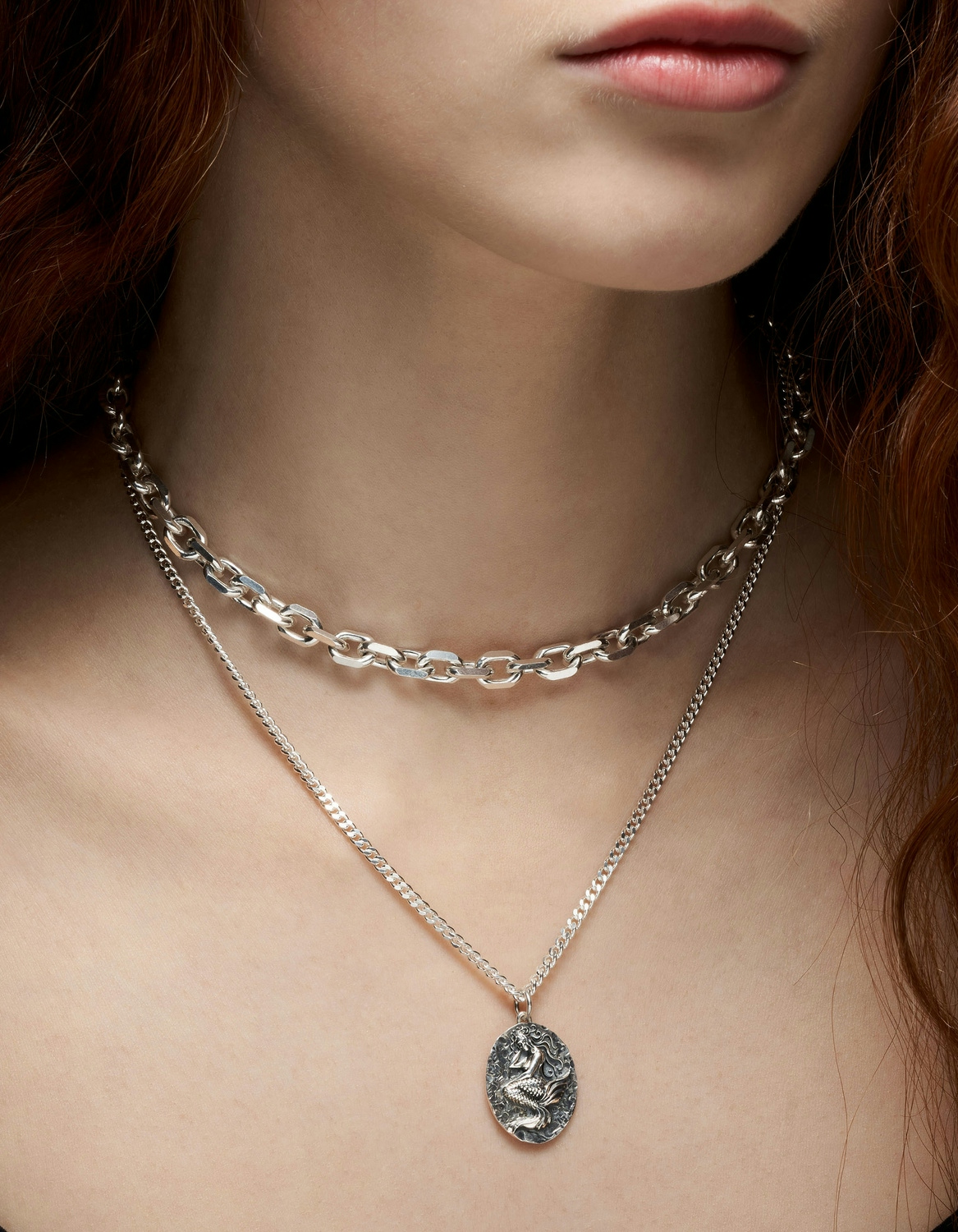 The Siren Medallion Necklace-image-2