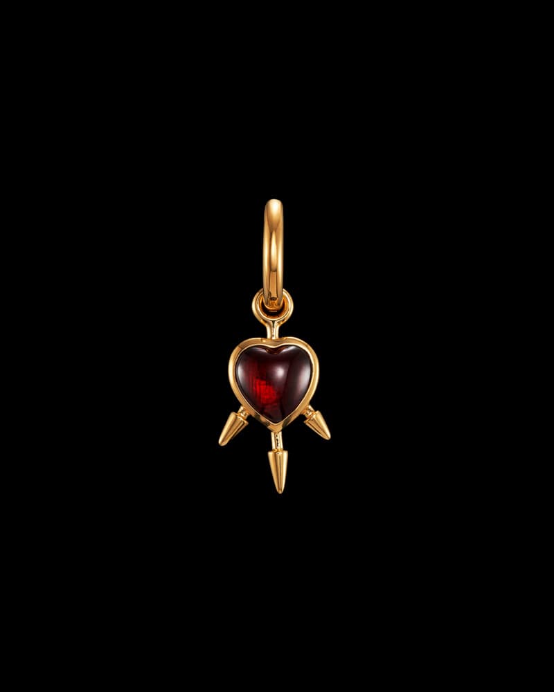 Gold-plated Silver - Mozambique Garnet