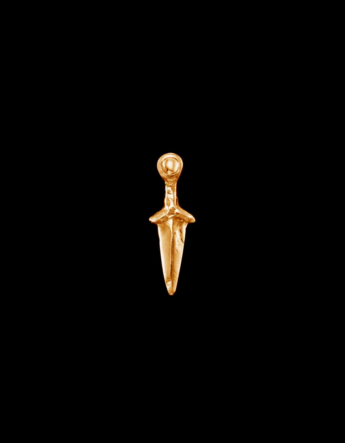 Ace of Swords Ear Stud