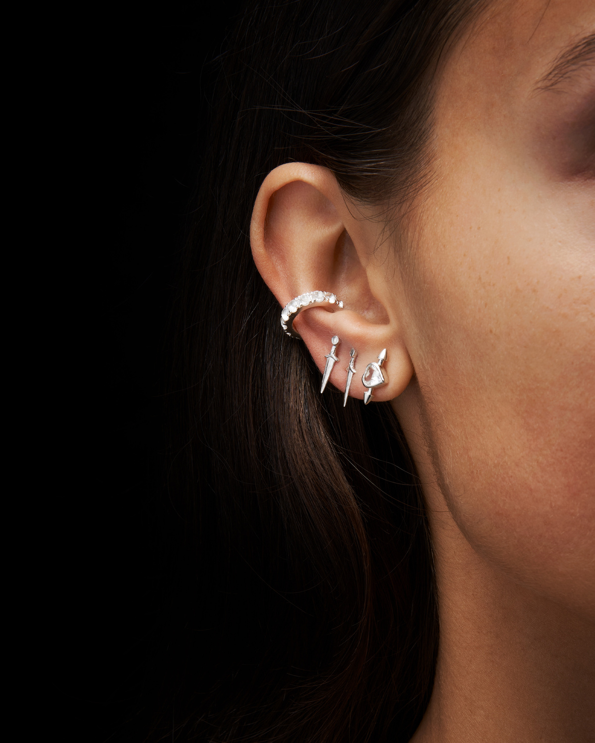 Ace of Swords Ear Stud-image-1