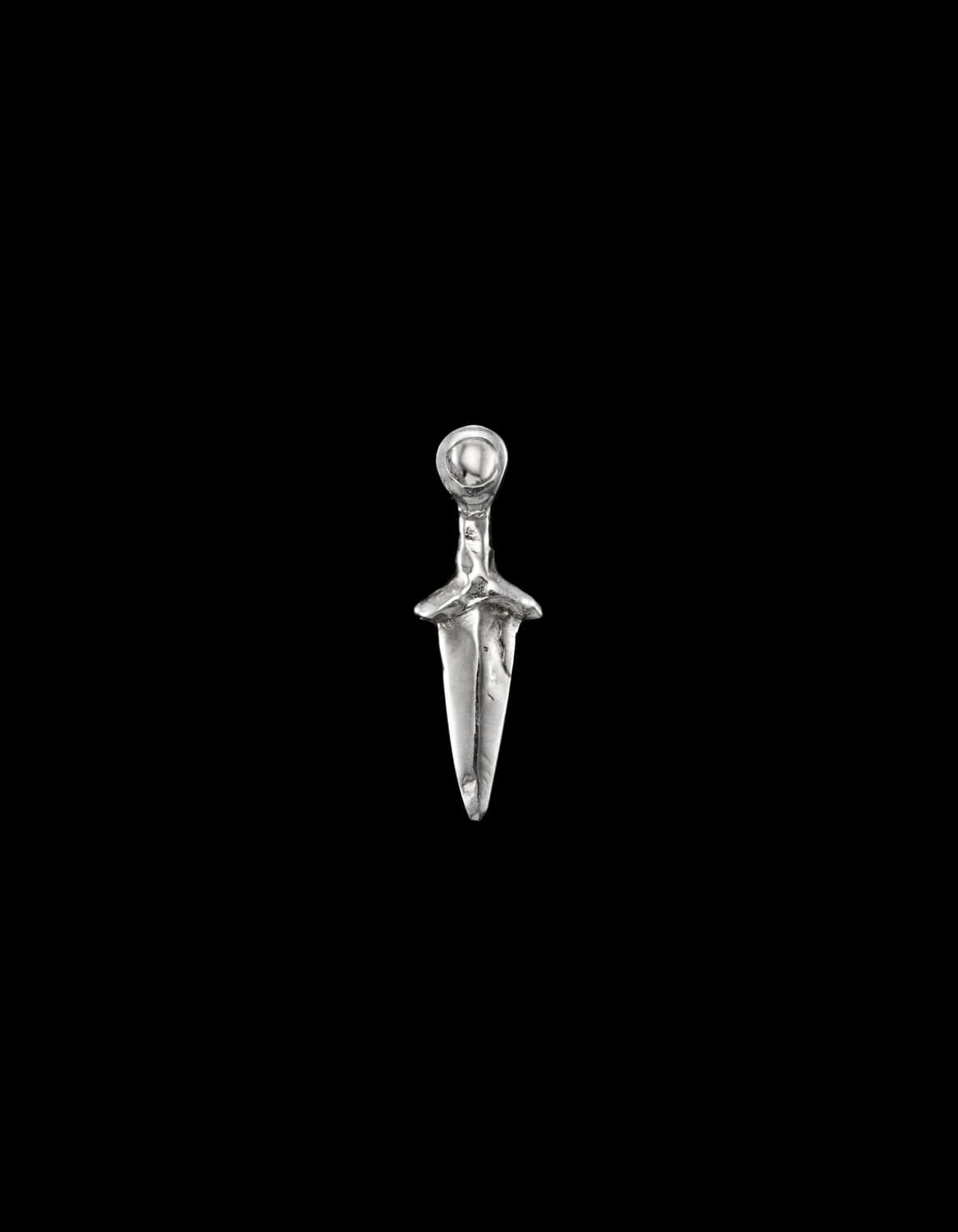 Ace of Swords Ear Stud