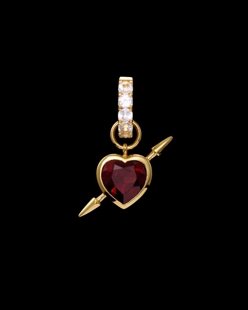 Gold-plated Silver - Mozambique Garnet