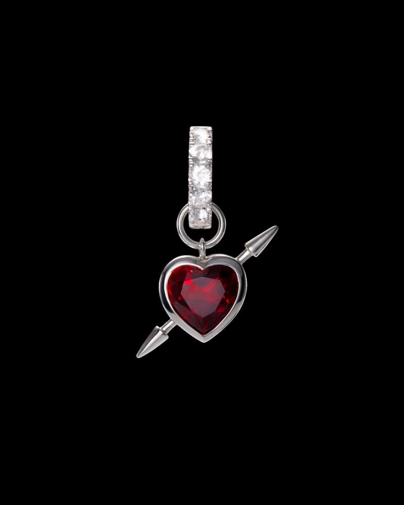 Silver - Mozambique Garnet