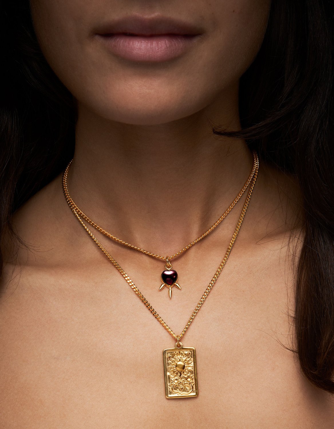 Three of Swords Necklace Small-image-1