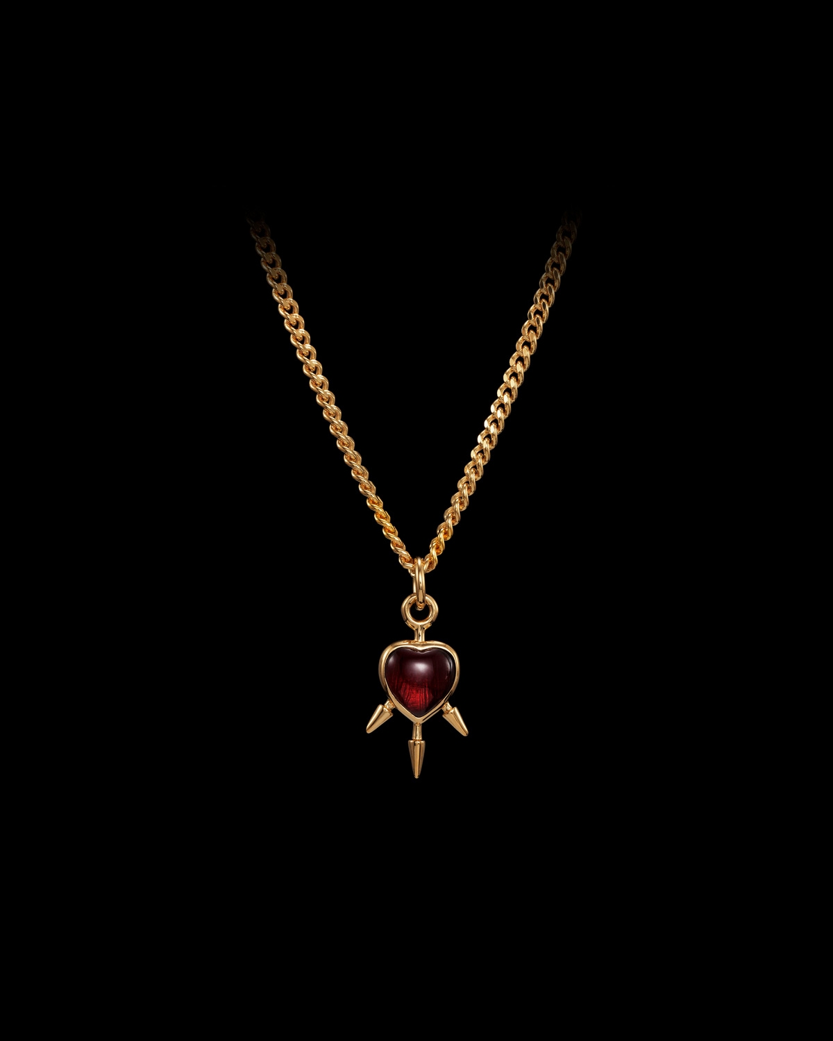 Three of Swords Necklace Small-image-0