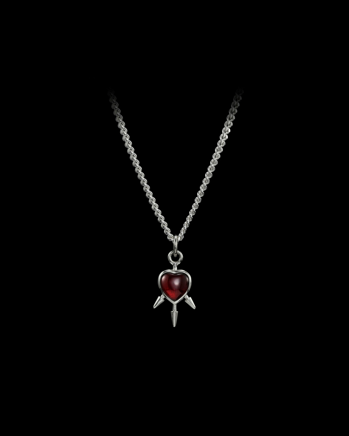 Three of Swords Necklace Small-image-0
