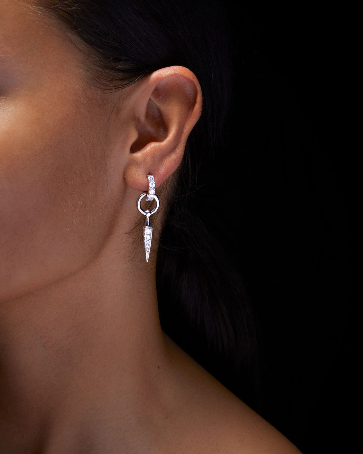 Poison Arrow Diamond Multi Earring-image-1