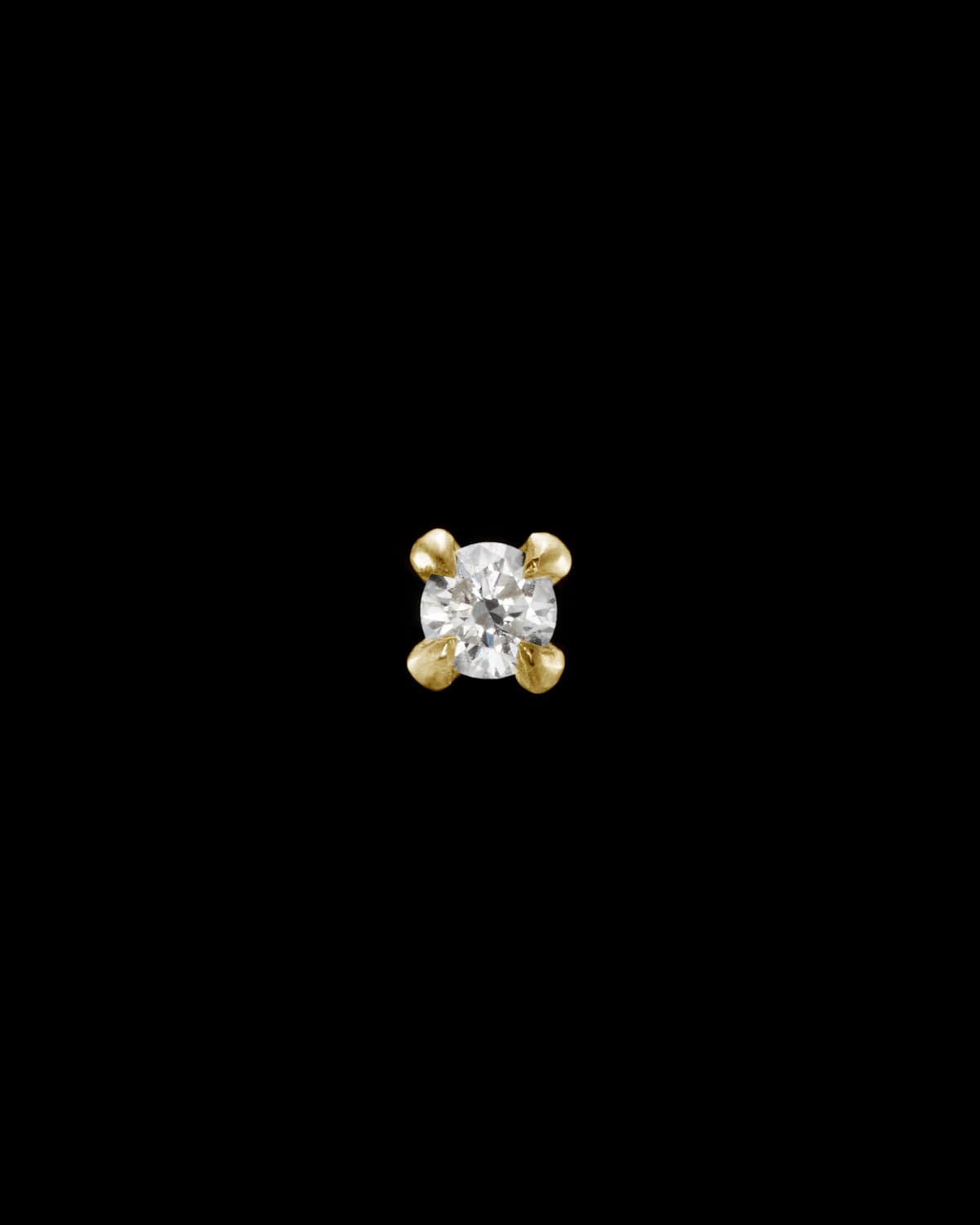 Snatched Diamond Ear Stud