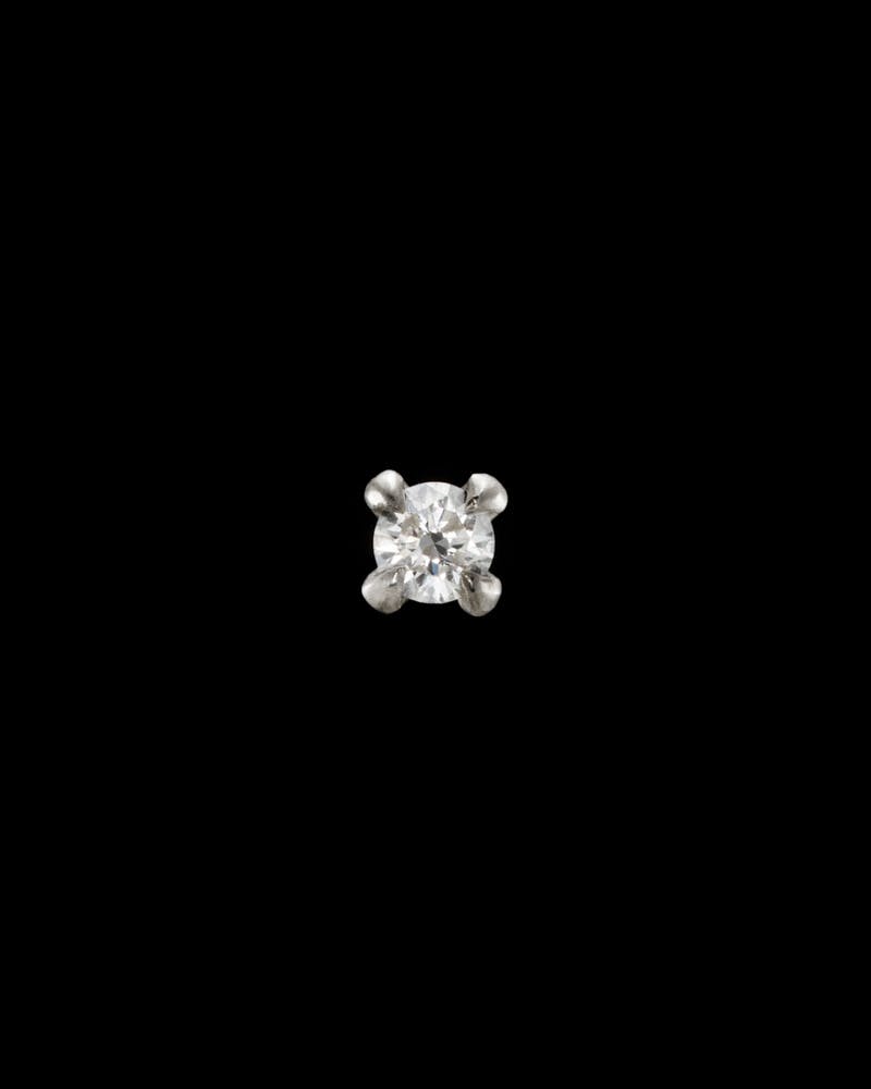 18K White Gold - 0,3CT G/VS Diamond - Made to Order