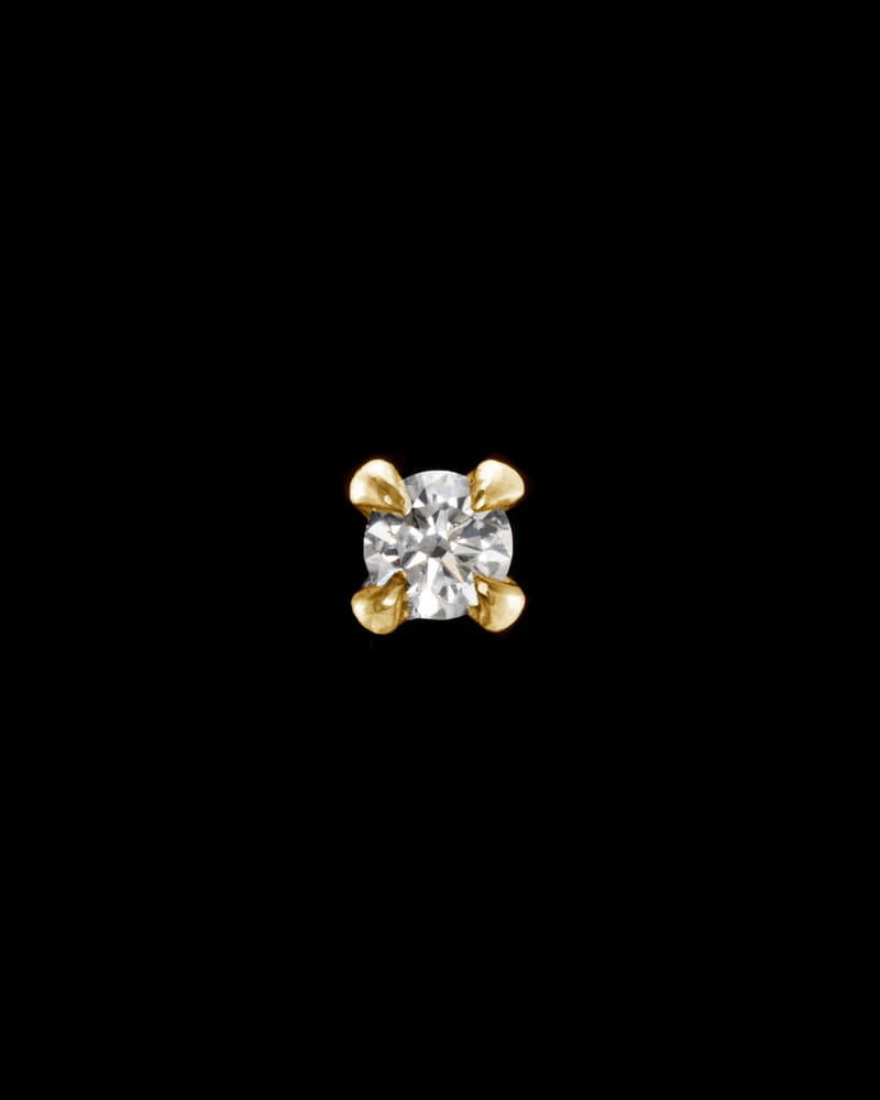 18K Yellow Gold - G/VS Diamond