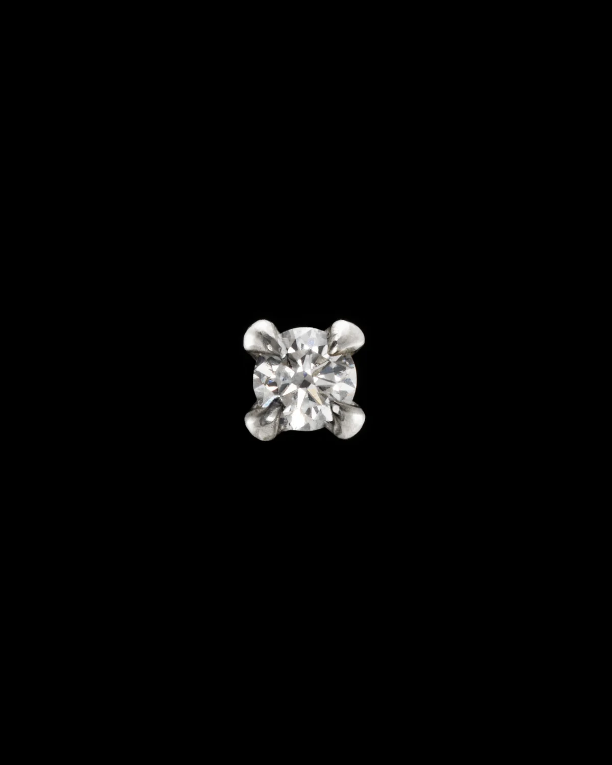 Snatched Diamond Large Ear Stud