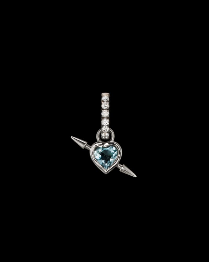 18K White Gold - Aquamarine