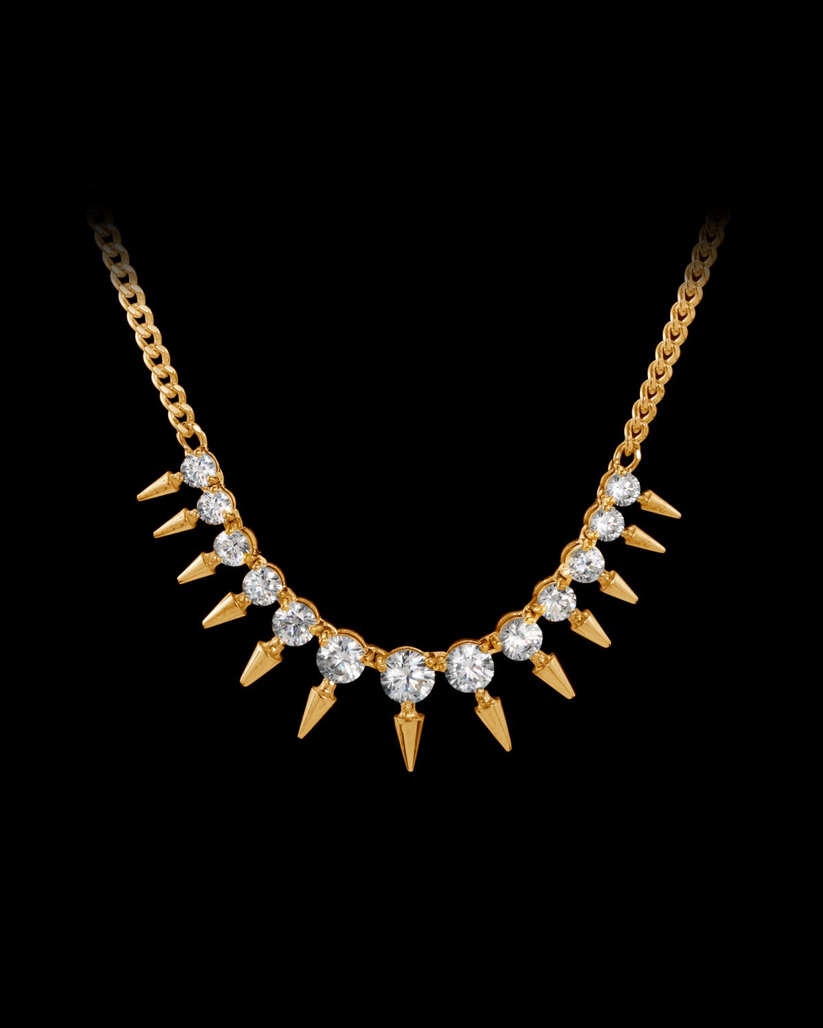 Rivière Rebel Chain Necklace-image-0