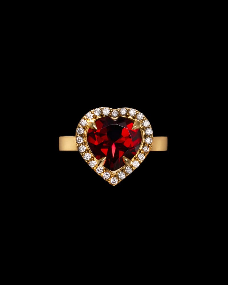 18K Yellow Gold - Various stones