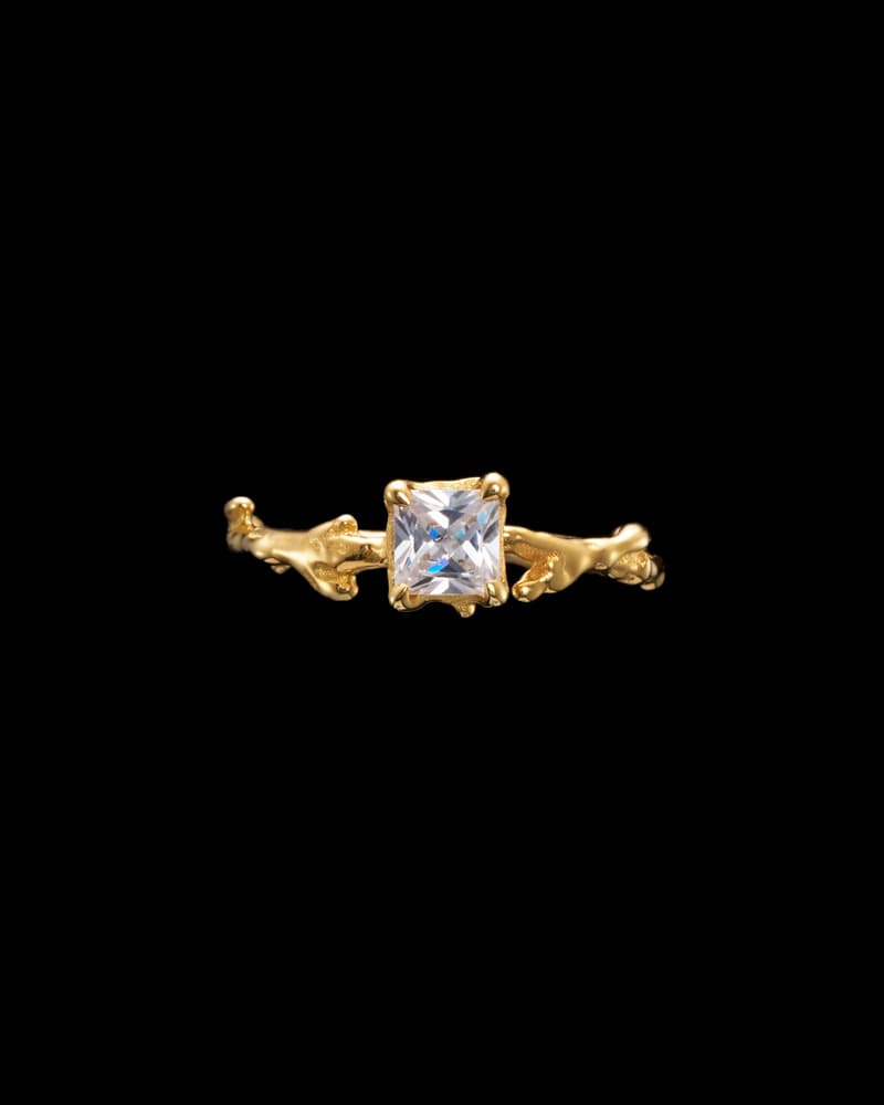 18K Yellow Gold - G/VS Diamond