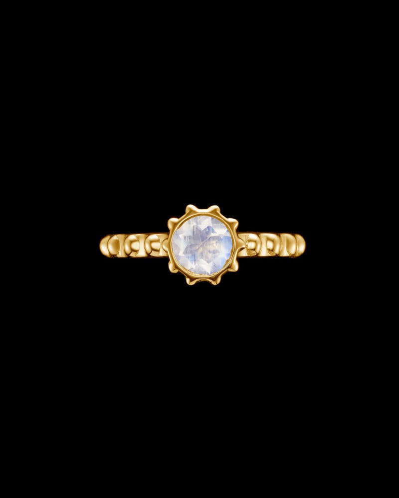18K Yellow Gold - Moonstone - Made to Order