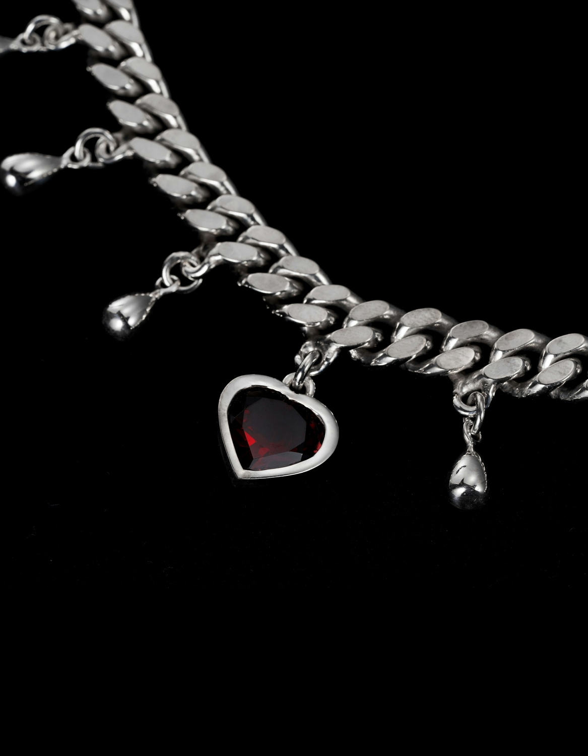 Drop of Heart Necklace-image-1