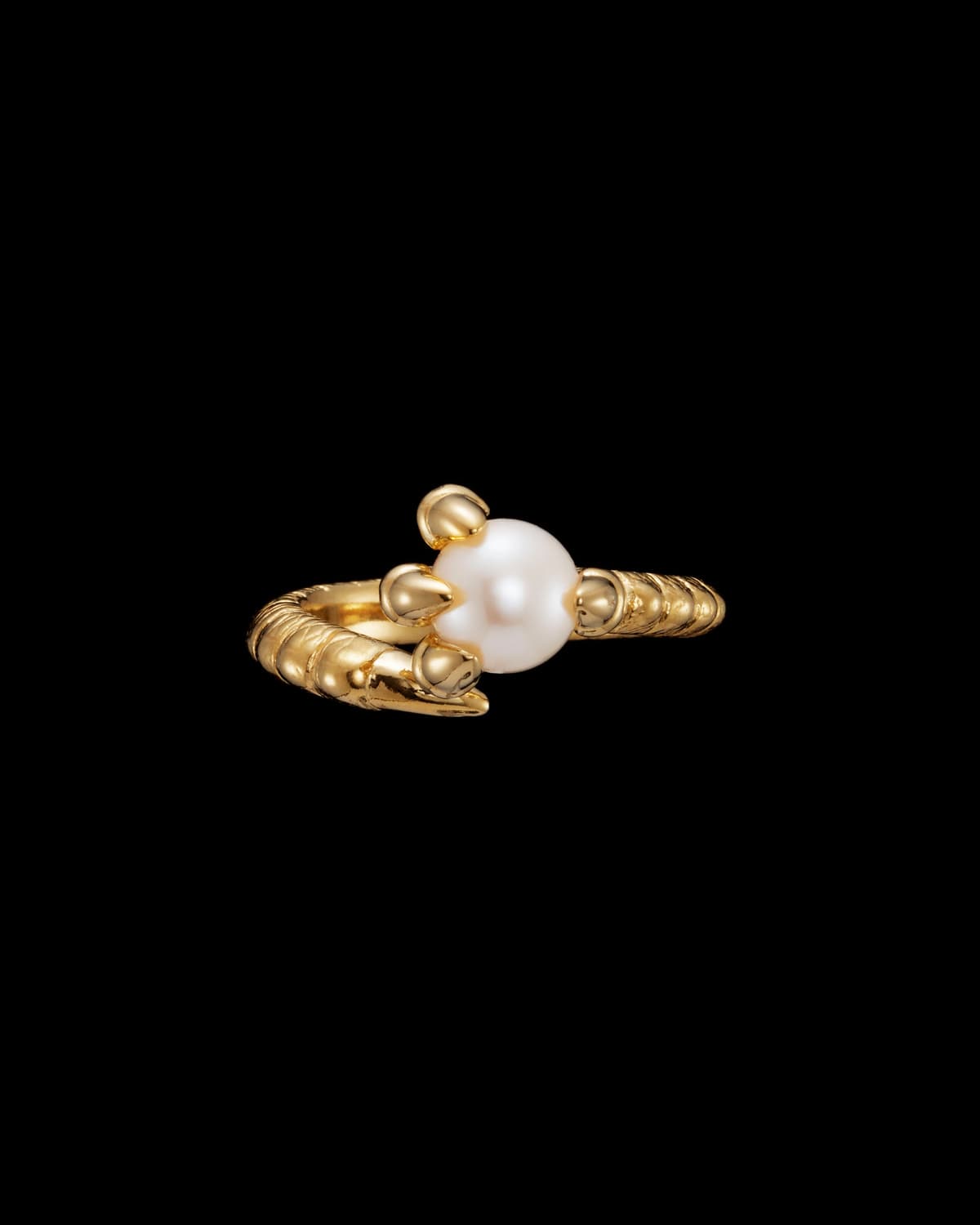 Claw Pearl Ring