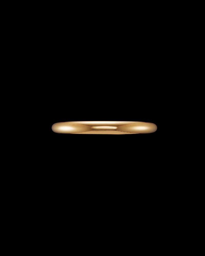 Wedding Band Round 3mm - 18K Yellow Gold - Made to Order