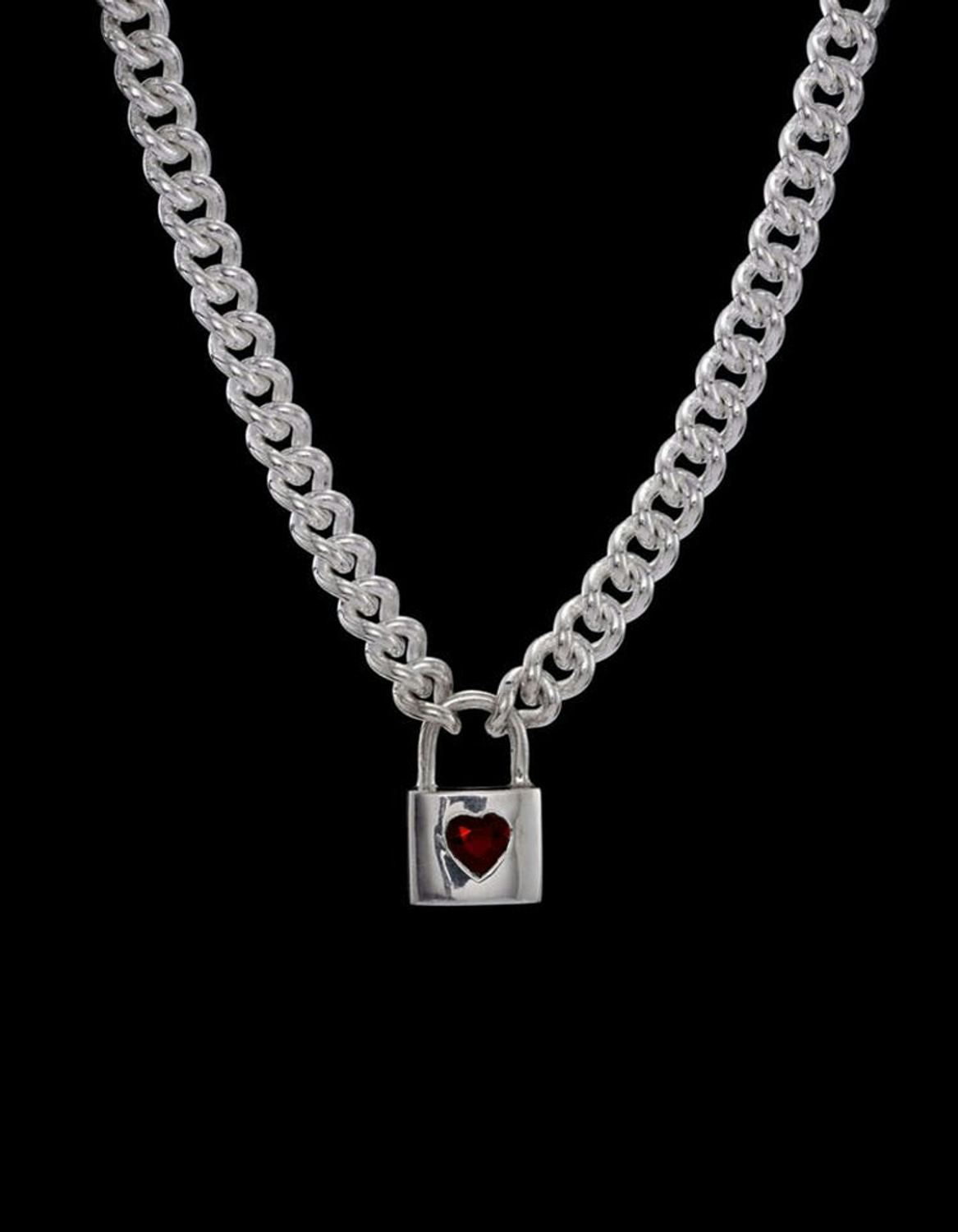 Locked Love Necklace-image-1
