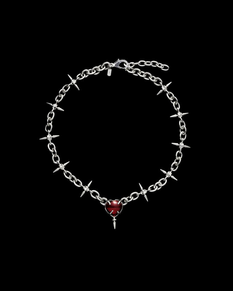 Silver - Mozambique Garnet