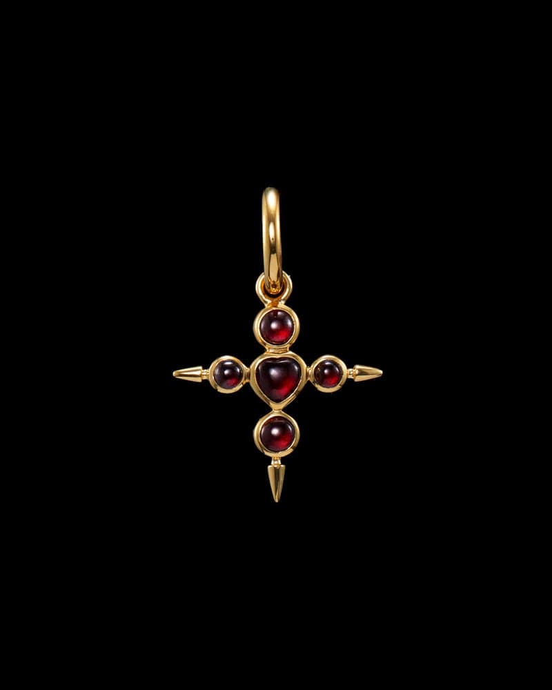 Gold-plated Silver - Mozambique Garnet